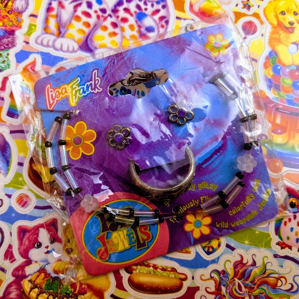 Rare Vintage Lisa Frank Jewelry
